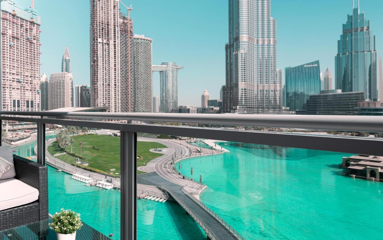 Elite Royal Apartment - Full Burj Khalifa & Fountain View - 2 Bedrooms And 1 Open Bedroom Without Partition Dubaj Exteriér fotografie