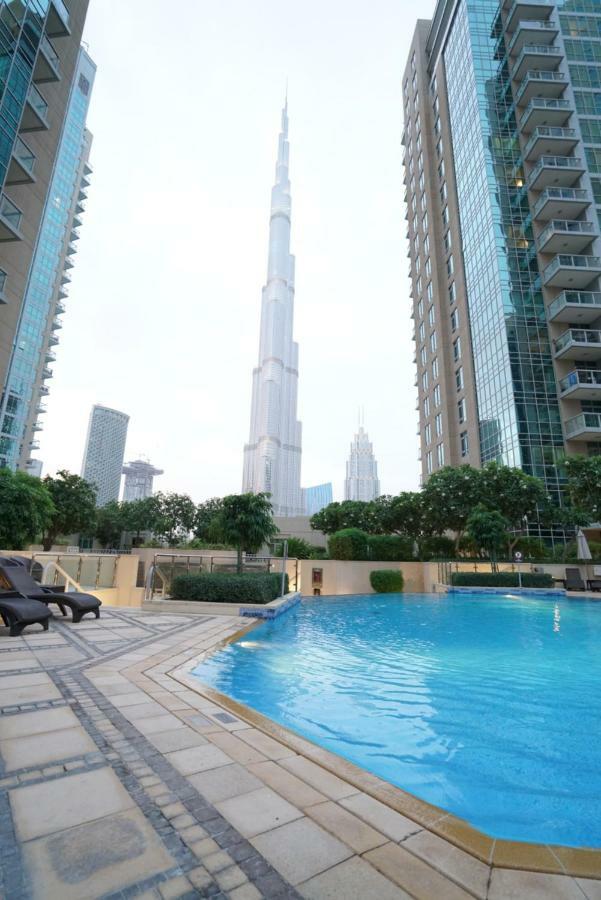 Elite Royal Apartment - Full Burj Khalifa & Fountain View - 2 Bedrooms And 1 Open Bedroom Without Partition Dubaj Exteriér fotografie